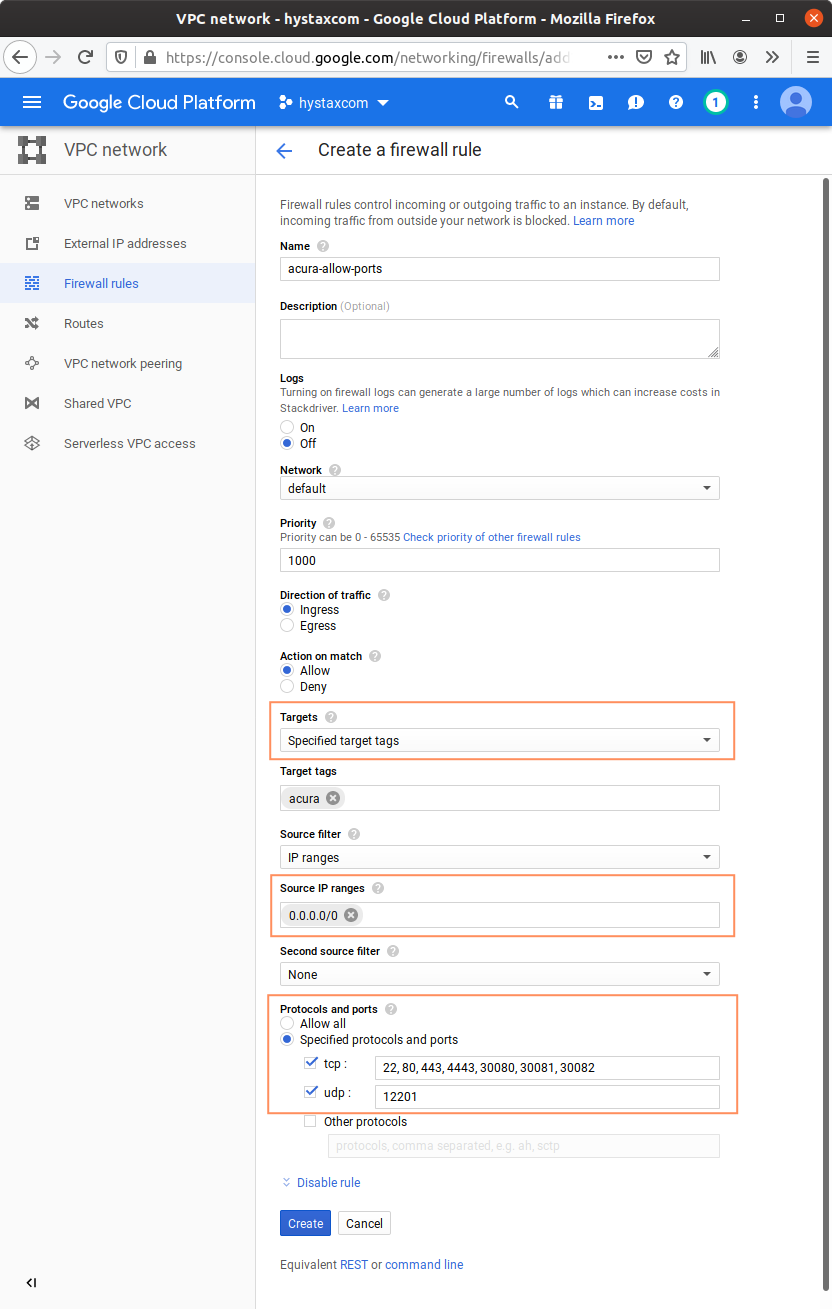 shag4 pravilo firewall