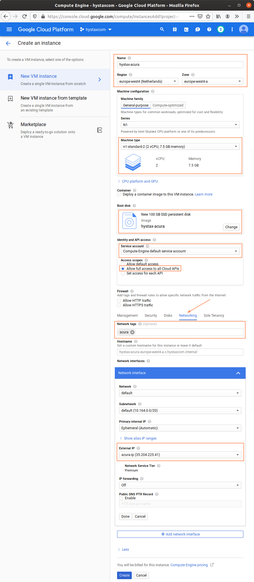 shag6 createinstance