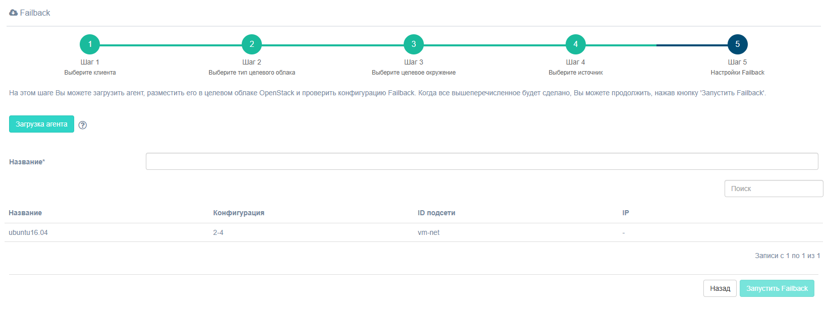 fb failback openstack shag5