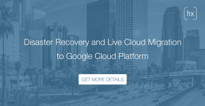 DR and live cloud migration to GCP